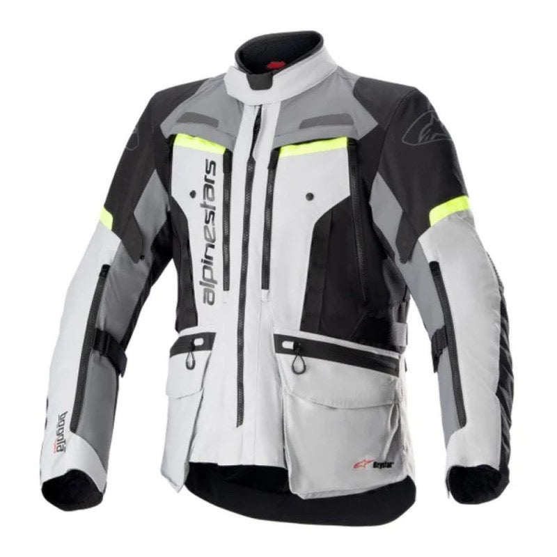 ALPINESTARS BOGOTA PRO DRYSTAR GRIS ICE/GRIS OSCURO/AMARILLO FLUOR