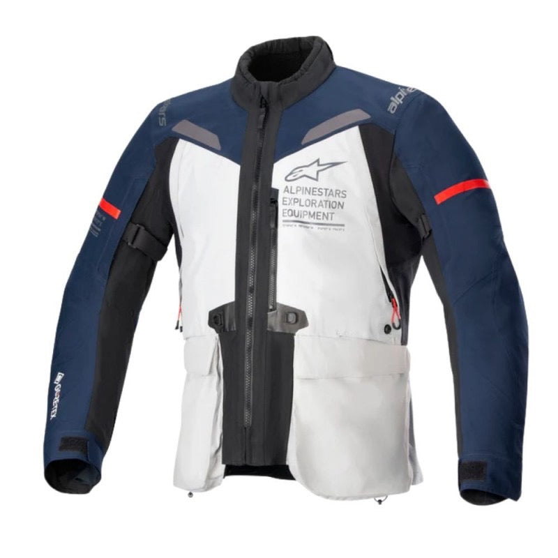 ALPINESTARS ST-7 2L GORE-TEX GRIS ICE / AZUL OSCURO / NEGRO