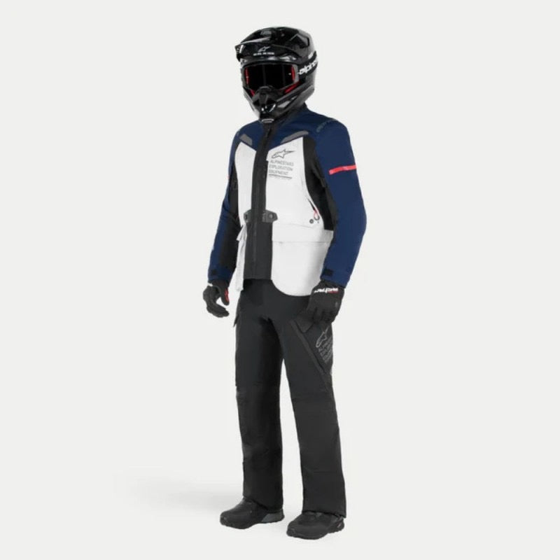 ALPINESTARS ST-7 2L GORE-TEX GRIS ICE / AZUL OSCURO / NEGRO