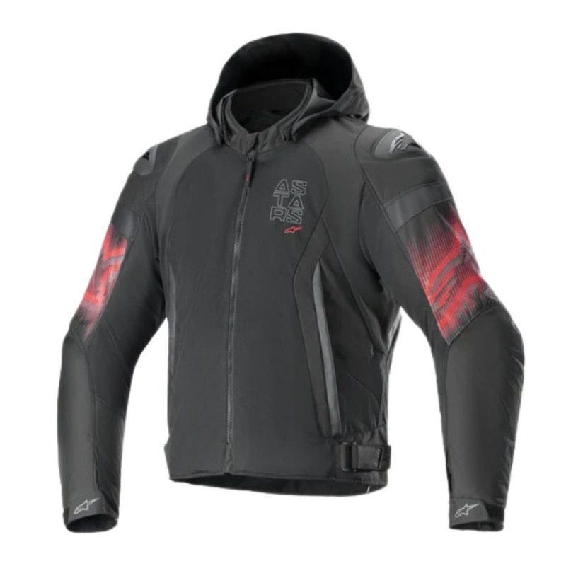 ALPINESTARS ZACA AIR VENOM NEGRO / ROJO BRILLANTE