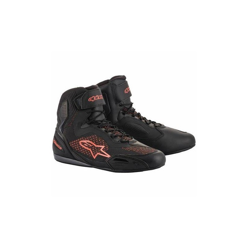 ALPINESTARS FASTER-3 RIDEKNIT NEGRO / ROJO FLUOR