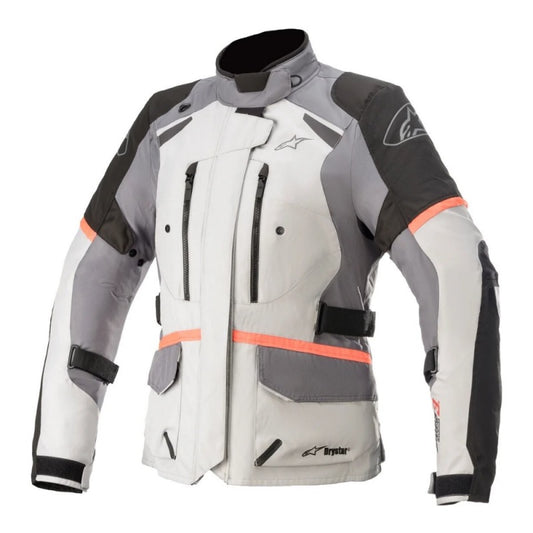 ALPINESTARS STELLA ANDES V3 DRYSTAR GRIS HIELO / GRIS OSCURO / NEGRO CORAL