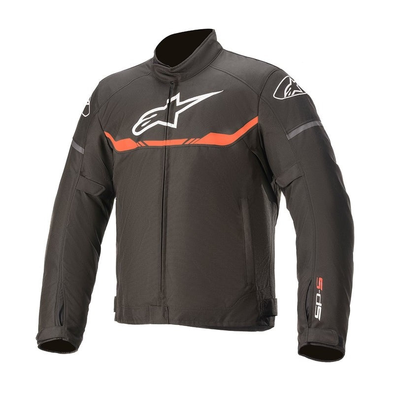 ALPINESTARS T-SP S WATERPROOF NEGRO / ROJO FLUOR