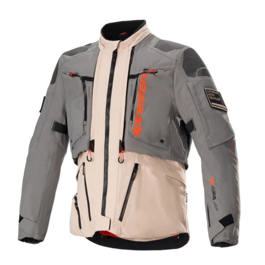 ALPINESTARS AMT-10R DRYSTAR XF GRIS FUR / MARRON PALE / SPC