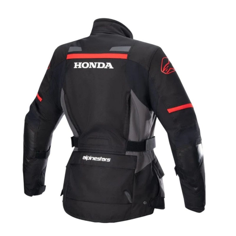 ALPINESTARS HONDA STELLA ANDES V3 DRYSTAR NEGRO / GRIS TAR / ROJO BRILLANTE