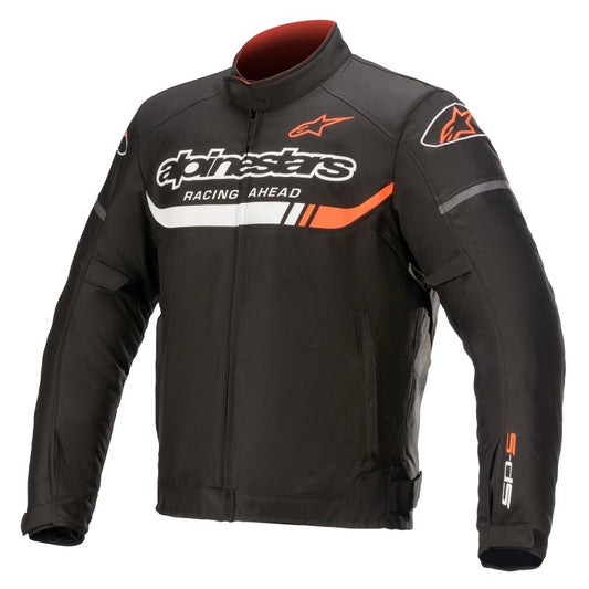 ALPINESTARS T-SP S IGNTION WATERPROOF NEGRO / BLANCO / ROJO FLUOR