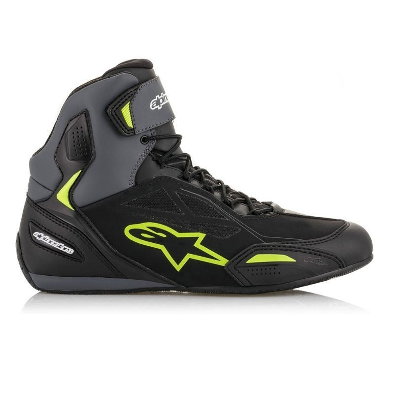 ALPINESTARS FASTER-3 DRYSTAR NEGRO / GRIS / AMARILLO FLUOR