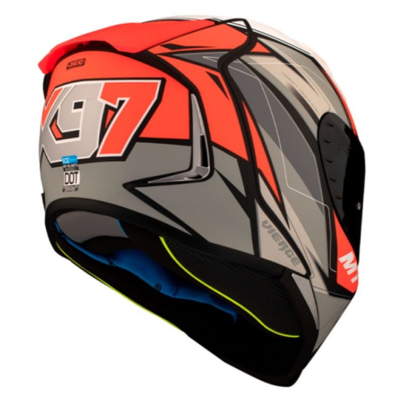 MT FF110 REVENGE 2 XAVI VIERGE A5 ROJO FLUOR PERLA MATE