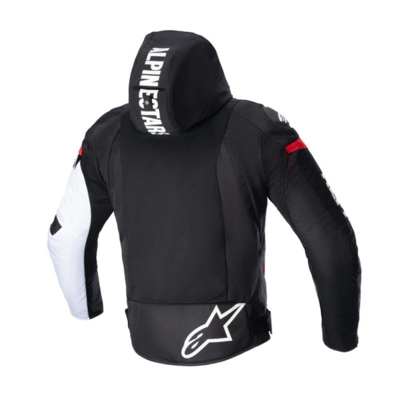 ALPINESTARS ZACA AIR NEGRO / BLANCO / ROJO FLUOR