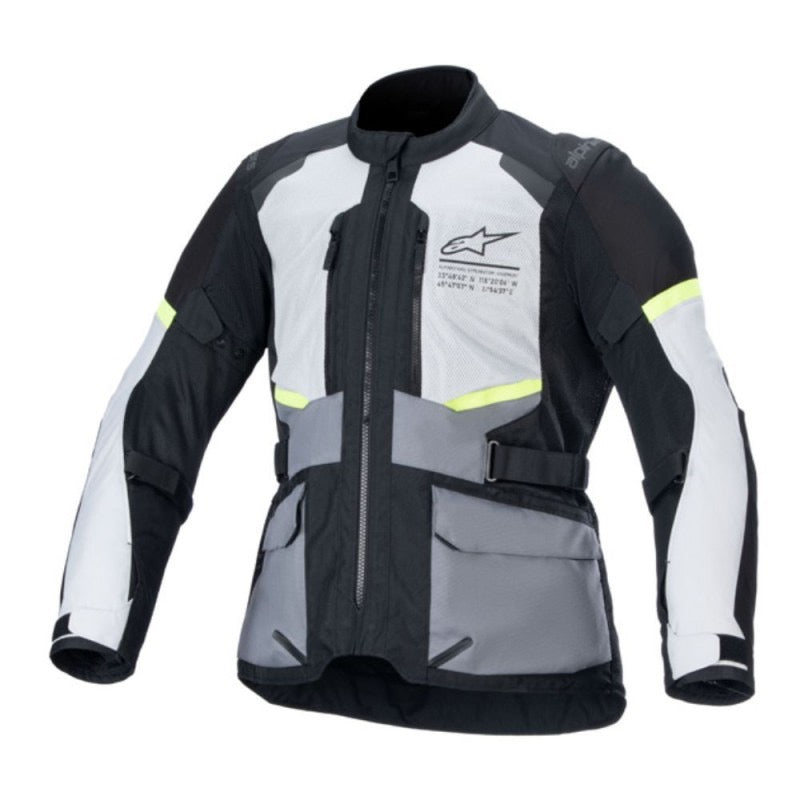 ALPINESTARS ANDES AIR DRYSTAR GRIS ICE / GRIS OSCURO / NEGRO