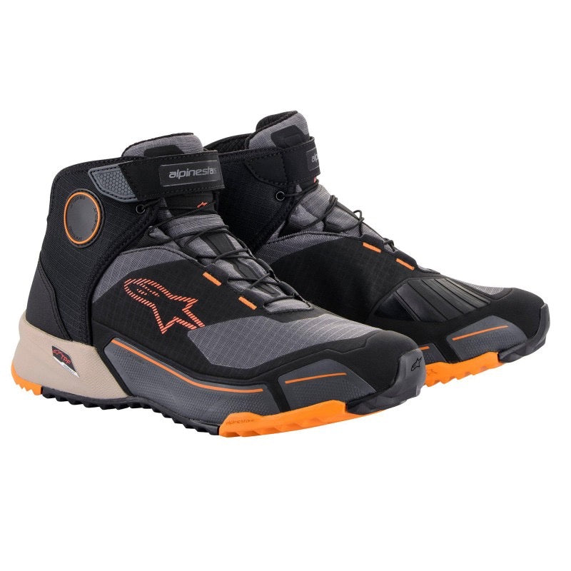 ALPINESTARS CR-X DRYSTAR RIDING NEGRO / MARRÓN CLARO / NARANJA