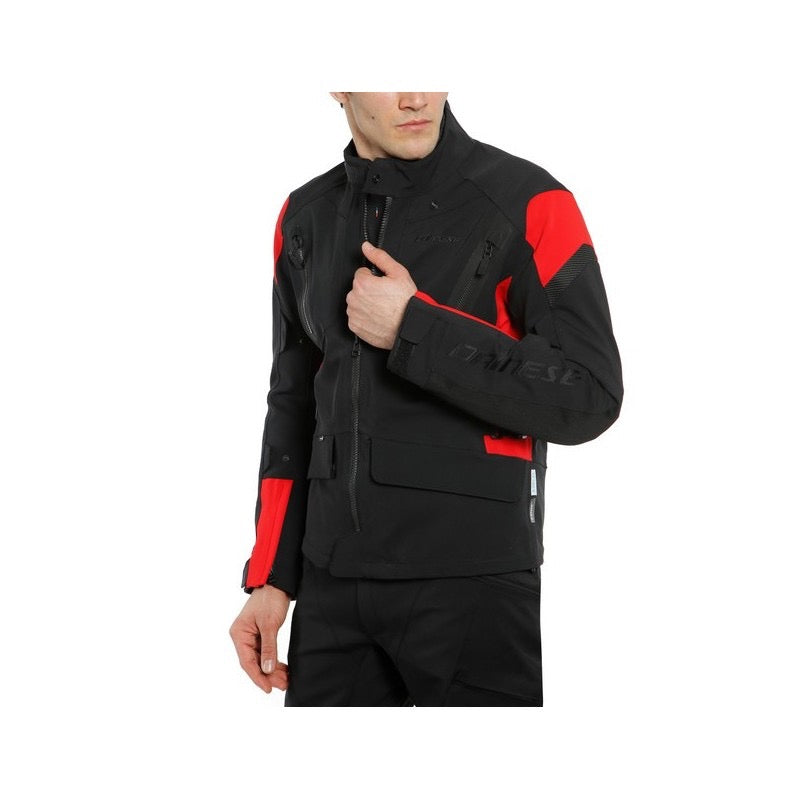 DAINESE TONALE D-DRY NEGRO / ROJO-LAVA / NEGRO