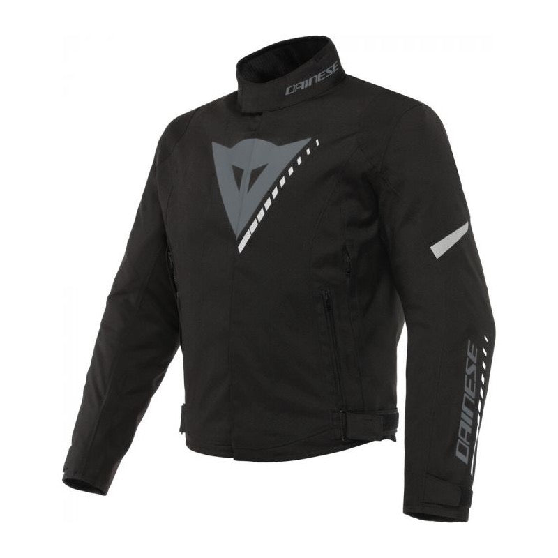 DAINESE VELOCE D-DRY NEGRO / GRIS-CARBÓN / BLANCO