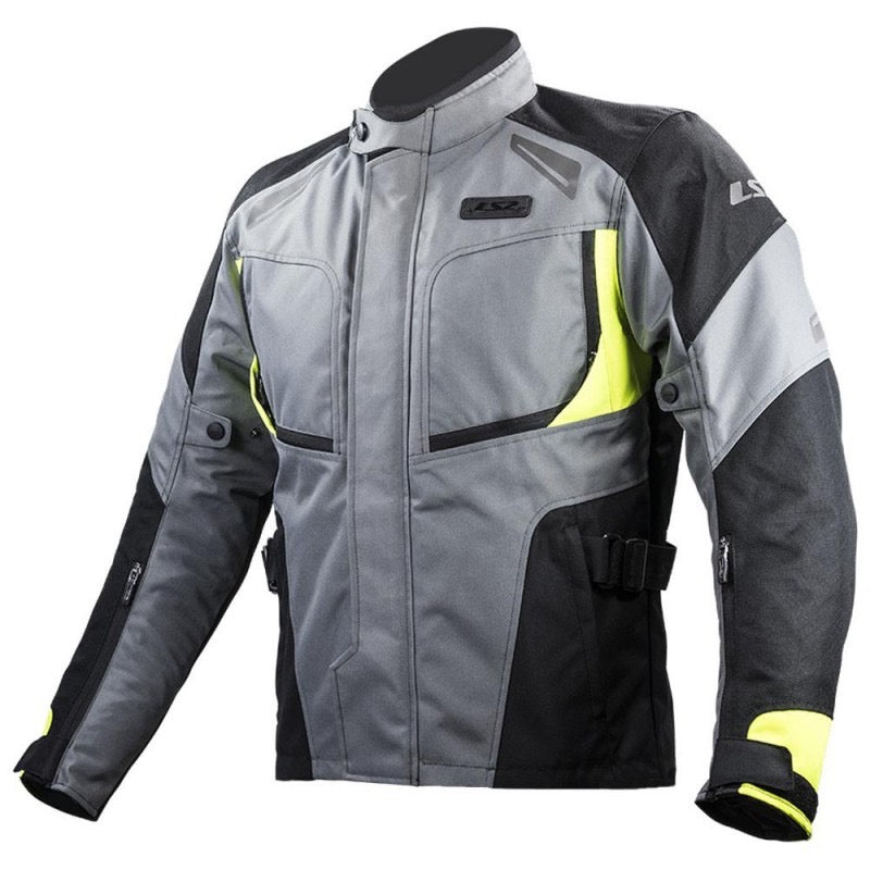 LS2 PHASE GRIS OSCURO / AMARILLO FLUOR / NEGRO