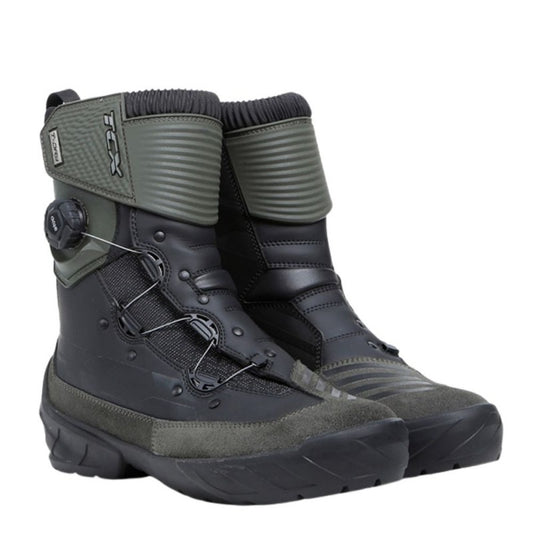 TCX INFINITY 3 MID WP NEGRO / VERDE MILITAR