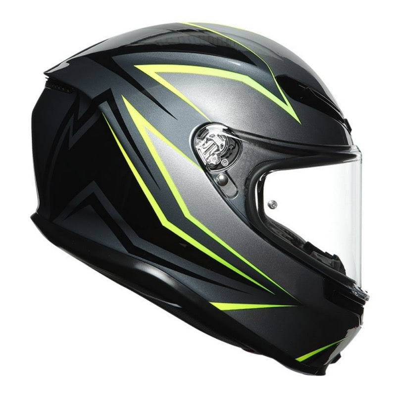 AGV K6 MULTI MPLK FLASH GRIS / NEGRO / LIMA