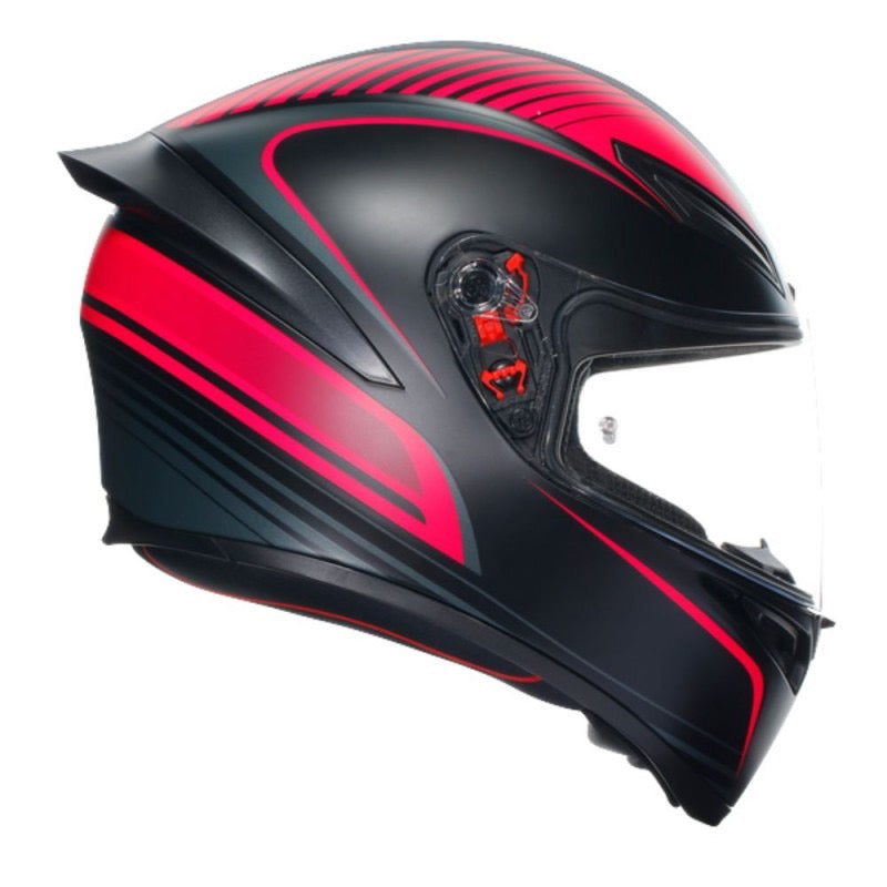 AGV K1 S E2206 WARMUP NEGRO / ROSA