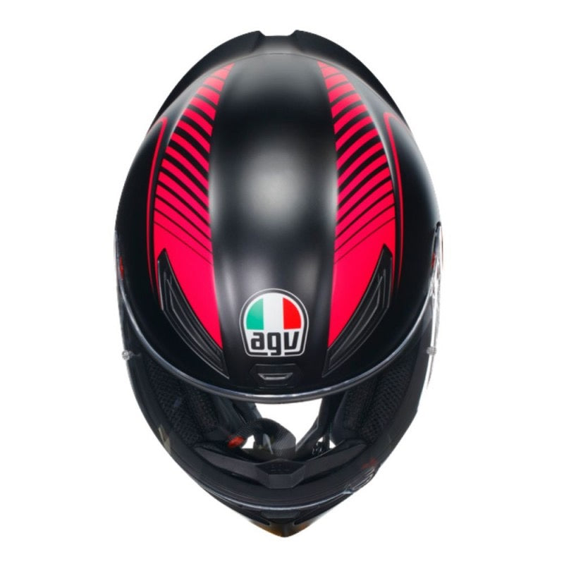 AGV K1 S E2206 WARMUP NEGRO / ROSA