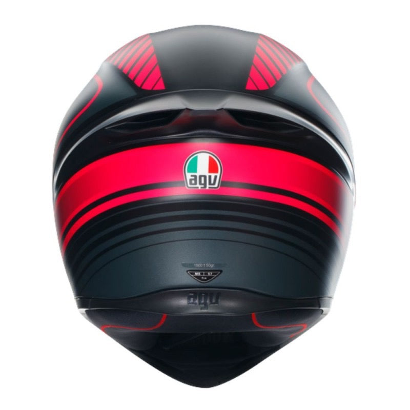 AGV K1 S E2206 WARMUP NEGRO / ROSA