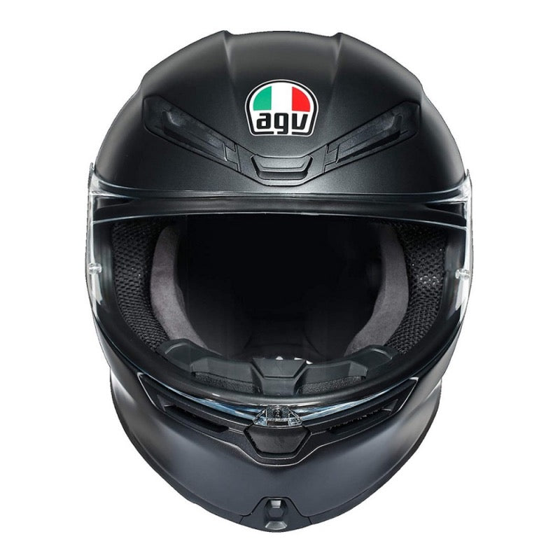 AGV K6 ECE SOLID MPLK NEGRO MATE