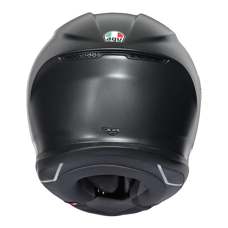 AGV K6 ECE SOLID MPLK NEGRO MATE