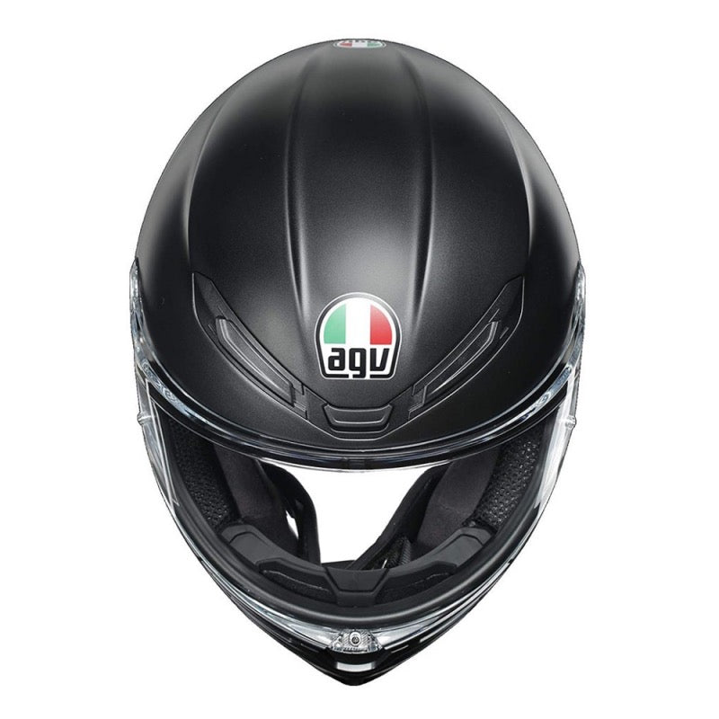 AGV K6 ECE SOLID MPLK NEGRO MATE