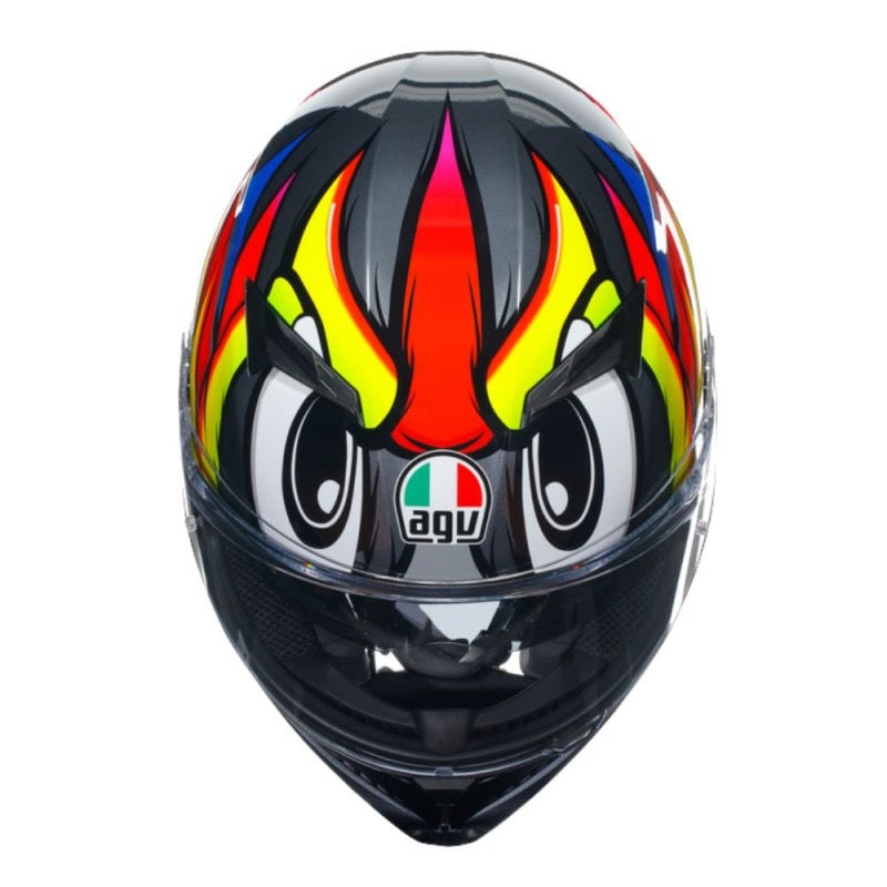 AGV K3 E2206 MPLK BIRDY 2.0 GRIS / AMARILLO / ROJO