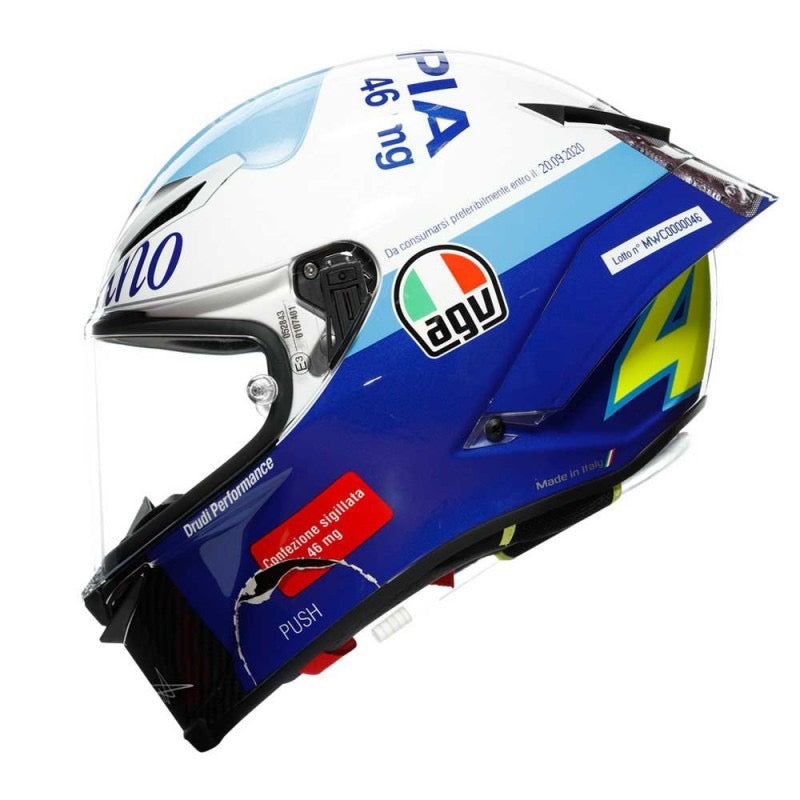 AGV PISTA GP RR EDICIÓN LIMITADA ROSSI MISANO 2020