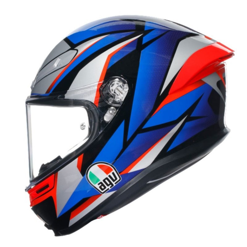 AGV K6 S E2206 MPLK SLASHCUT NEGRO / AZUL / ROJO