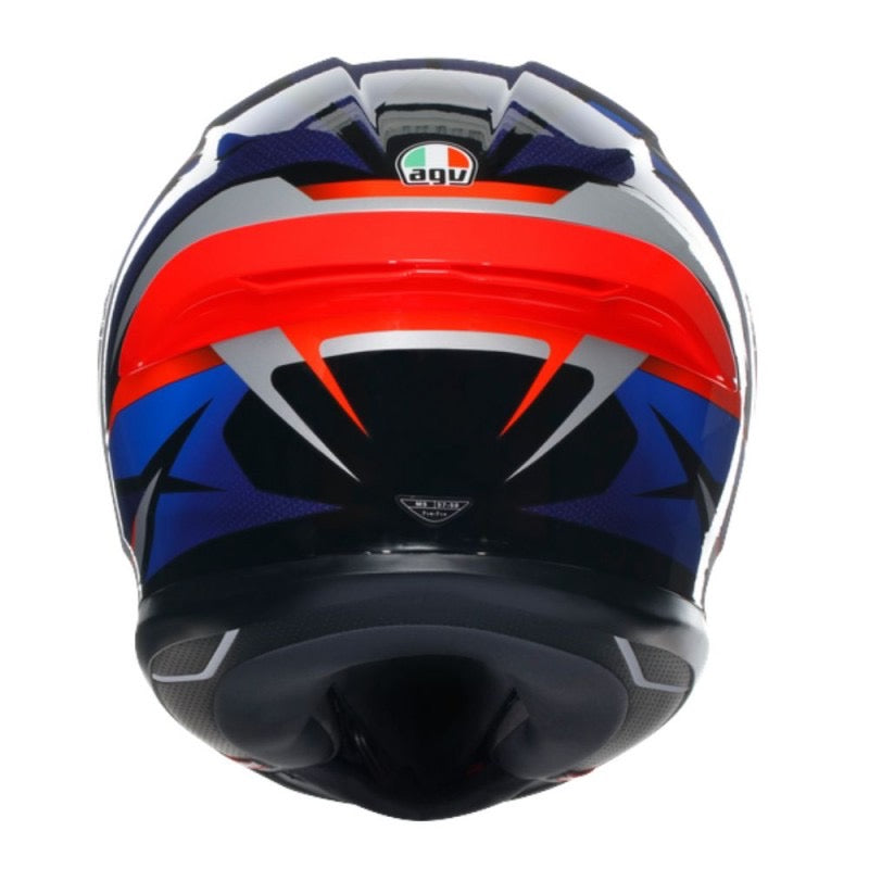 AGV K6 S E2206 MPLK SLASHCUT NEGRO / AZUL / ROJO