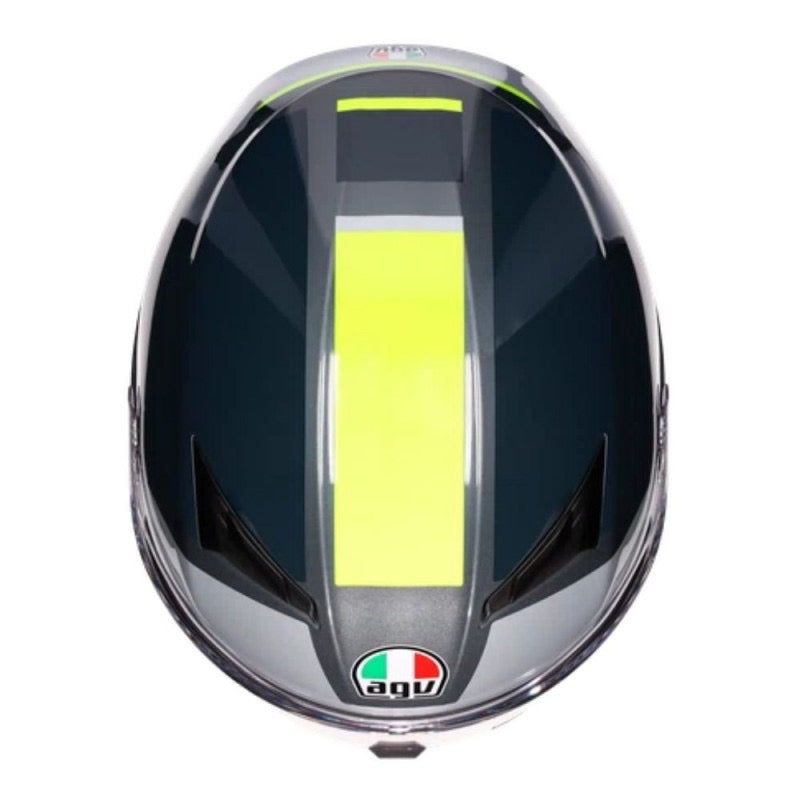 AGV K3 E2206 MPLK SHADE GRIS / AMARILLO FLUOR