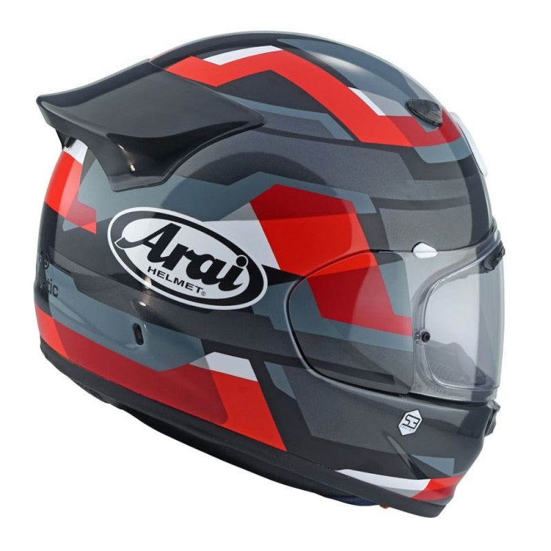 ARAI QUANTIC ABSTRACT ROJO / GRIS / NEGRO