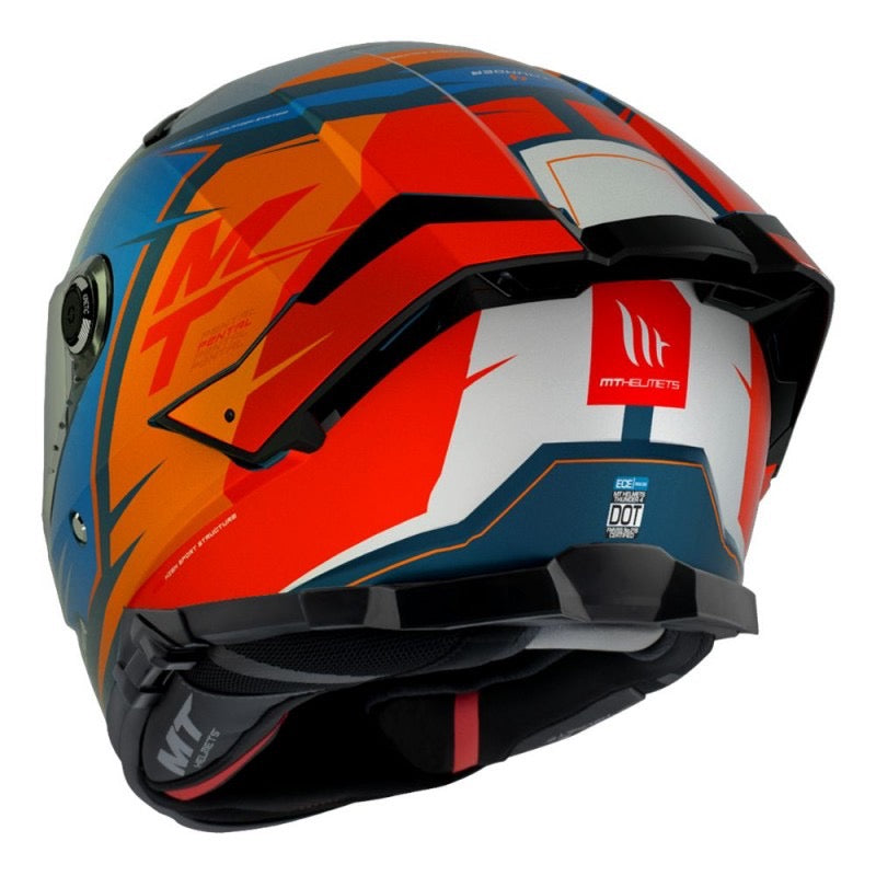 MT FF118SV THUNDER 4 SV PENTAL B4 NARANJA PERLA MATE