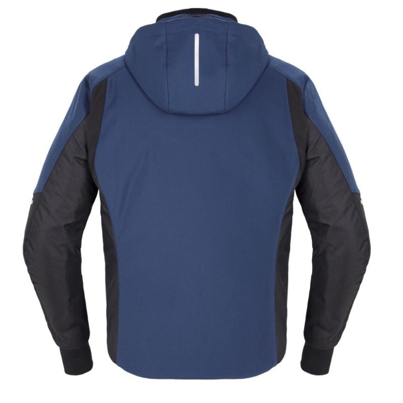 SPIDI HOODIE ARMOR H2OUT NEGRO / AZUL