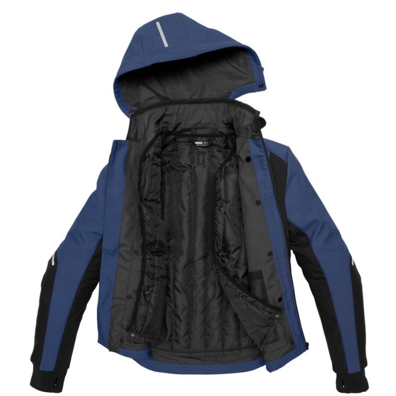 SPIDI HOODIE ARMOR H2OUT NEGRO / AZUL