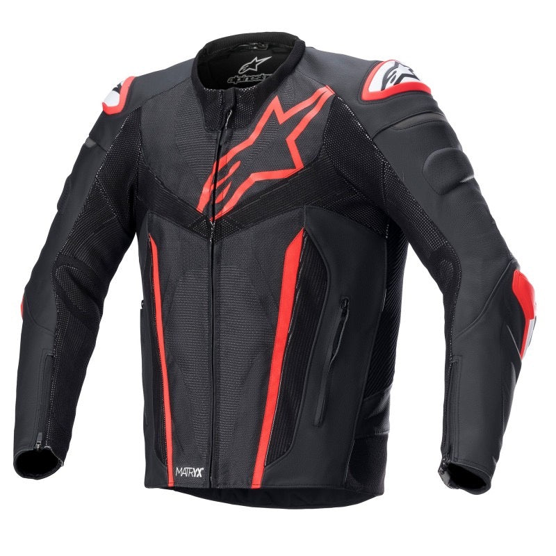 ALPINESTARS FUSION NEGRO / ROJO FLUOR