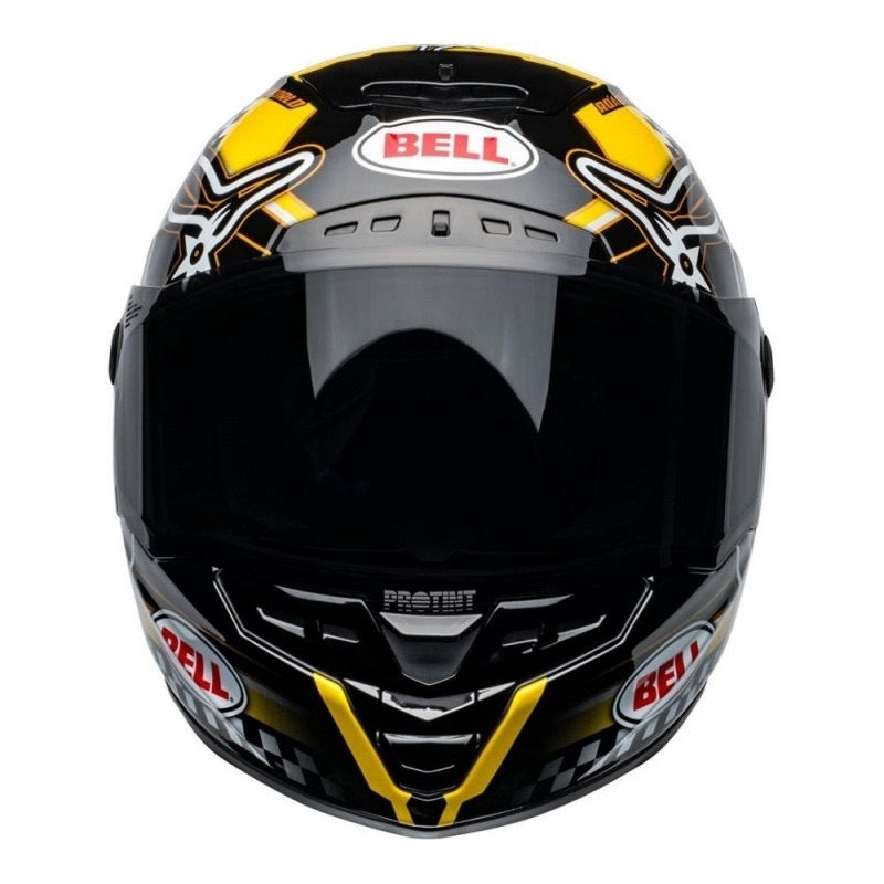 BELL STAR DLX ISLE OF MAN 2020 NEGRO / AMARILLO