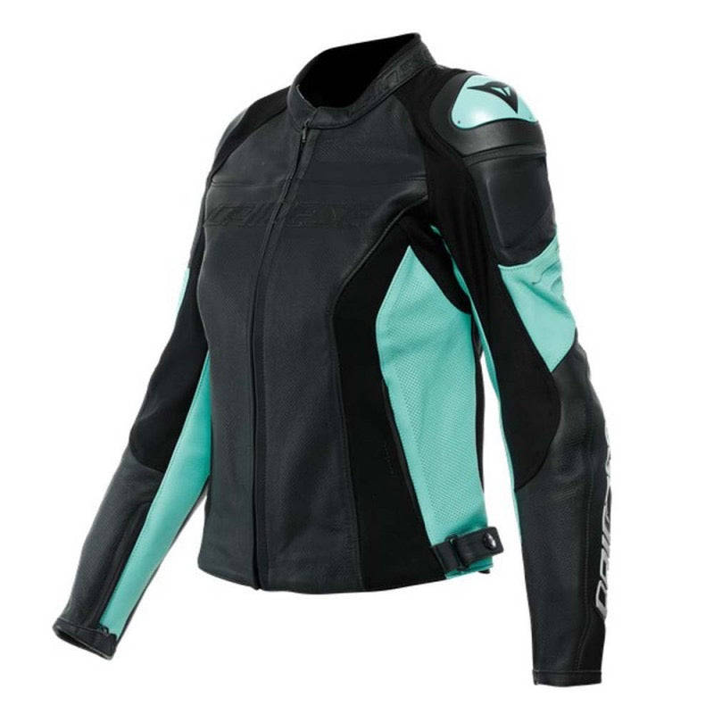 DAINESE RACING 4 MUJER NEGRO / VERDE-AGUA