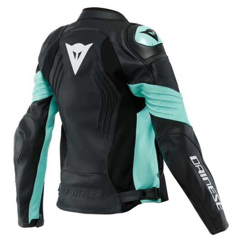 DAINESE RACING 4 MUJER NEGRO / VERDE-AGUA