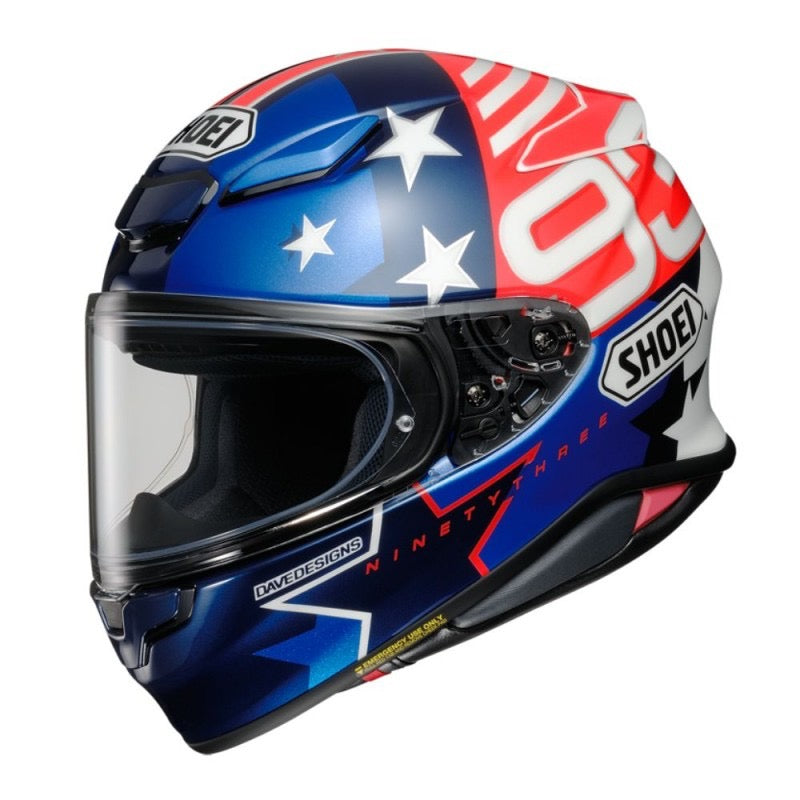 SHOEI NXR 2 MARQUEZ AMERICAN SPIRIT TC10