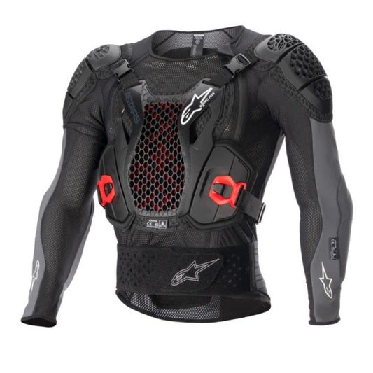 ALPINESTARS BIONIC PLUS V2 PROTECTION NEGRO / ANTRACITA / ROJO