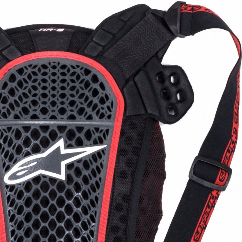 ALPINESTARS NUCLEON KR-3 NEGRO / ROJO