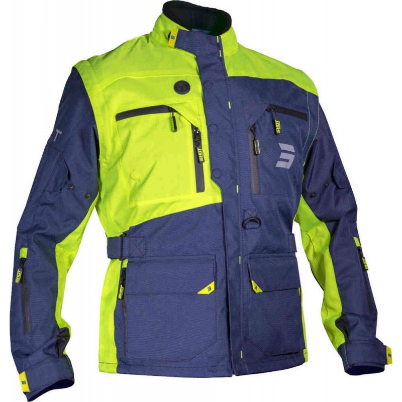 SHOT RACETECH NAVY NEON AMARILLO