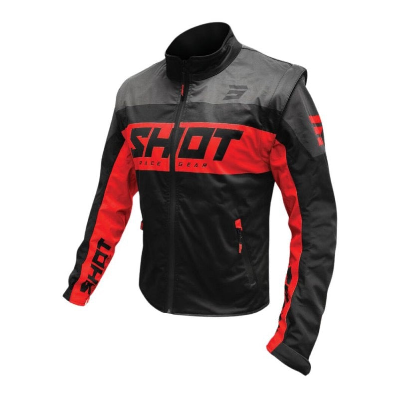 SHOT SOFTSHELL LITE 3.0 NEGRO / ROJO