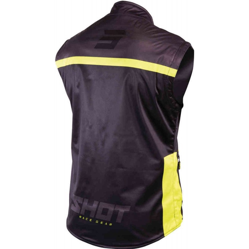 SHOT BODYWARMER LITE 2.0 NEGRO / NEON / AMARILLO