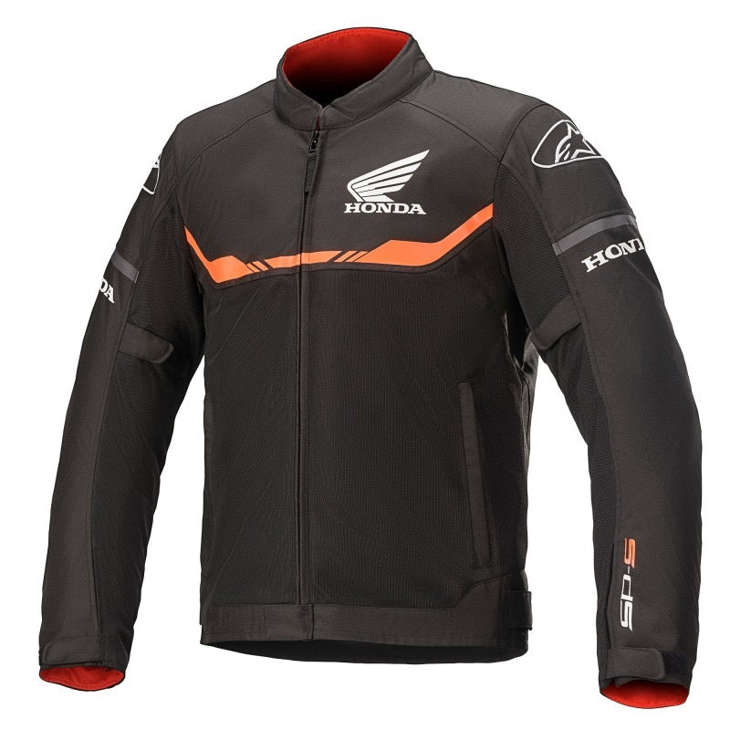 ALPINESTARS HONDA T-SPS NEGRO / ROJO BRILLANTE