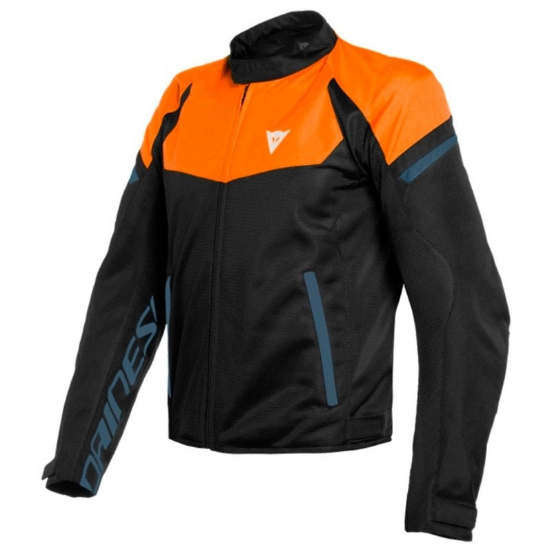 DAINESE BORA AIR NARANJA / NEGRO / NEGRO-IRIS