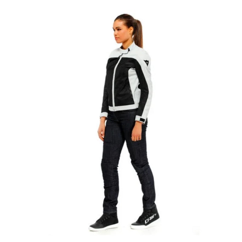 DAINESE SEVILLA AIR MUJER TEX NEGRO / GRIS-GLACIAR