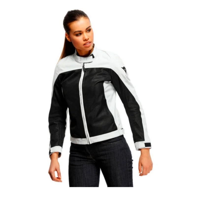 DAINESE SEVILLA AIR MUJER TEX NEGRO / GRIS-GLACIAR