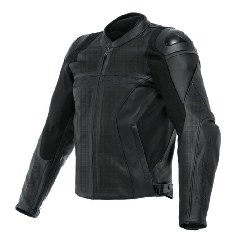 DAINESE RACING 4 LEATHER PERF NEGRO / NEGRO / NEGRO